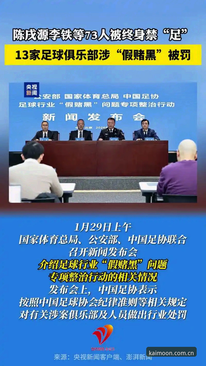 揭秘足协第三批禁足名单：开云平台带你透视中国足球反腐新风暴